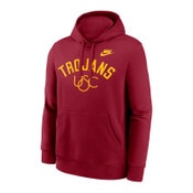 USC Trojans Men's Nike Cardinal Legacy Arch Club Fleece Pullover Hoodie